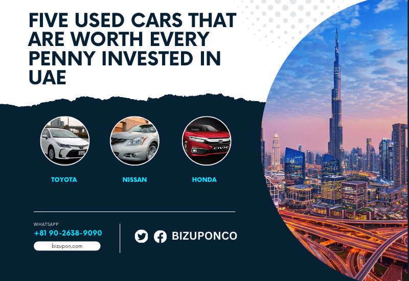 Five Used Cars That Are Worth Every Penny Invested in UAE